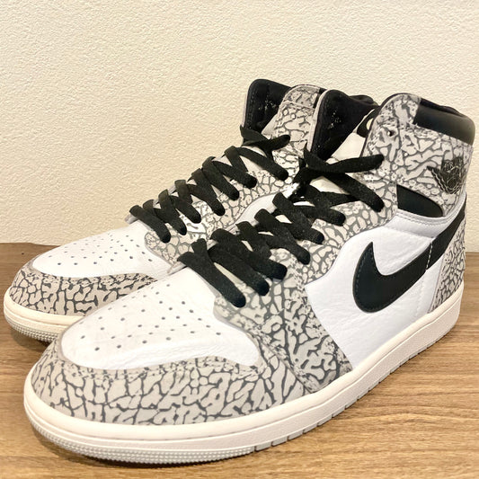NIKE AIR JORDAN 1 RETRO HIGH OG White Cement  28.5cm