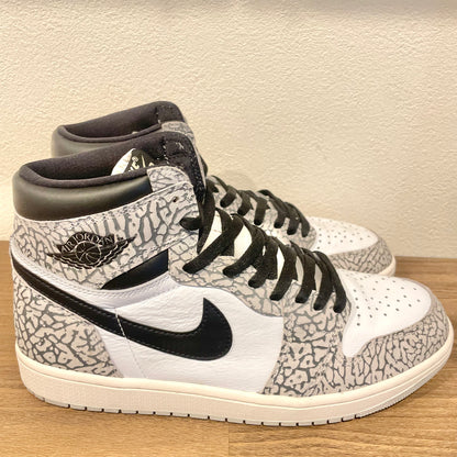 NIKE AIR JORDAN 1 RETRO HIGH OG White Cement  28.5cm