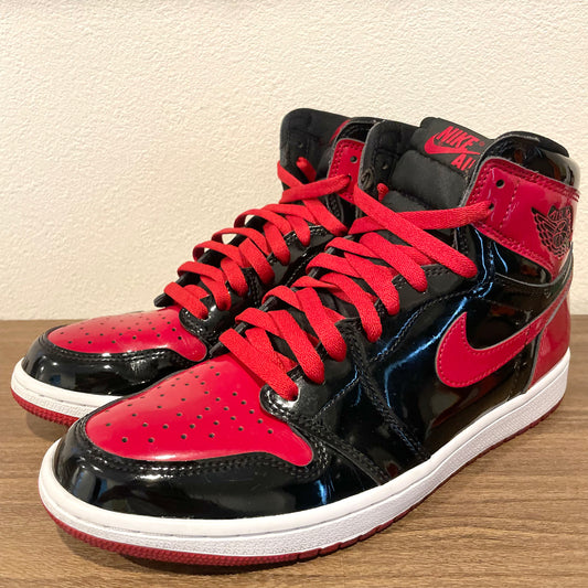 NIKE AIR JORDAN 1 RETRO HIGH OG Patent Bred 27.5cm