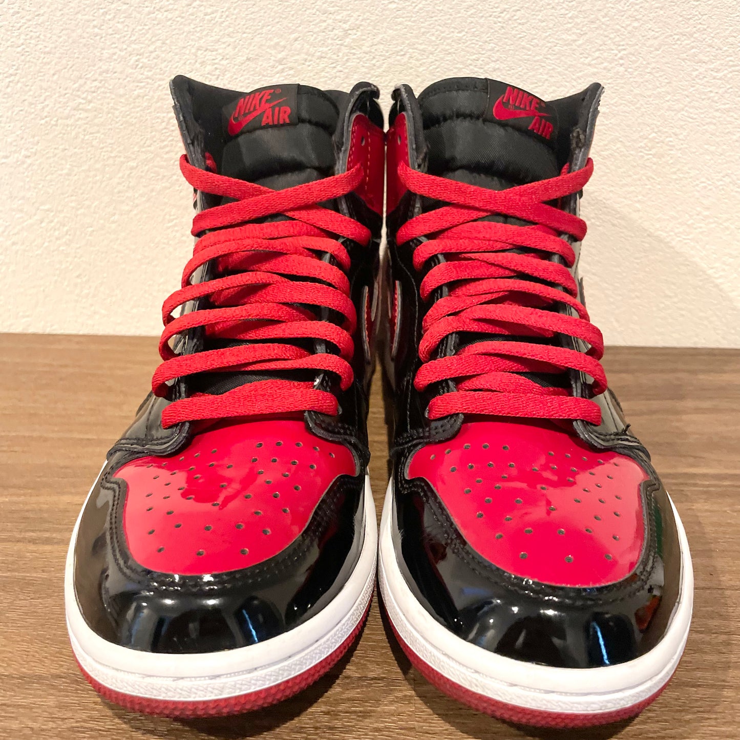 NIKE AIR JORDAN 1 RETRO HIGH OG Patent Bred 27.5cm
