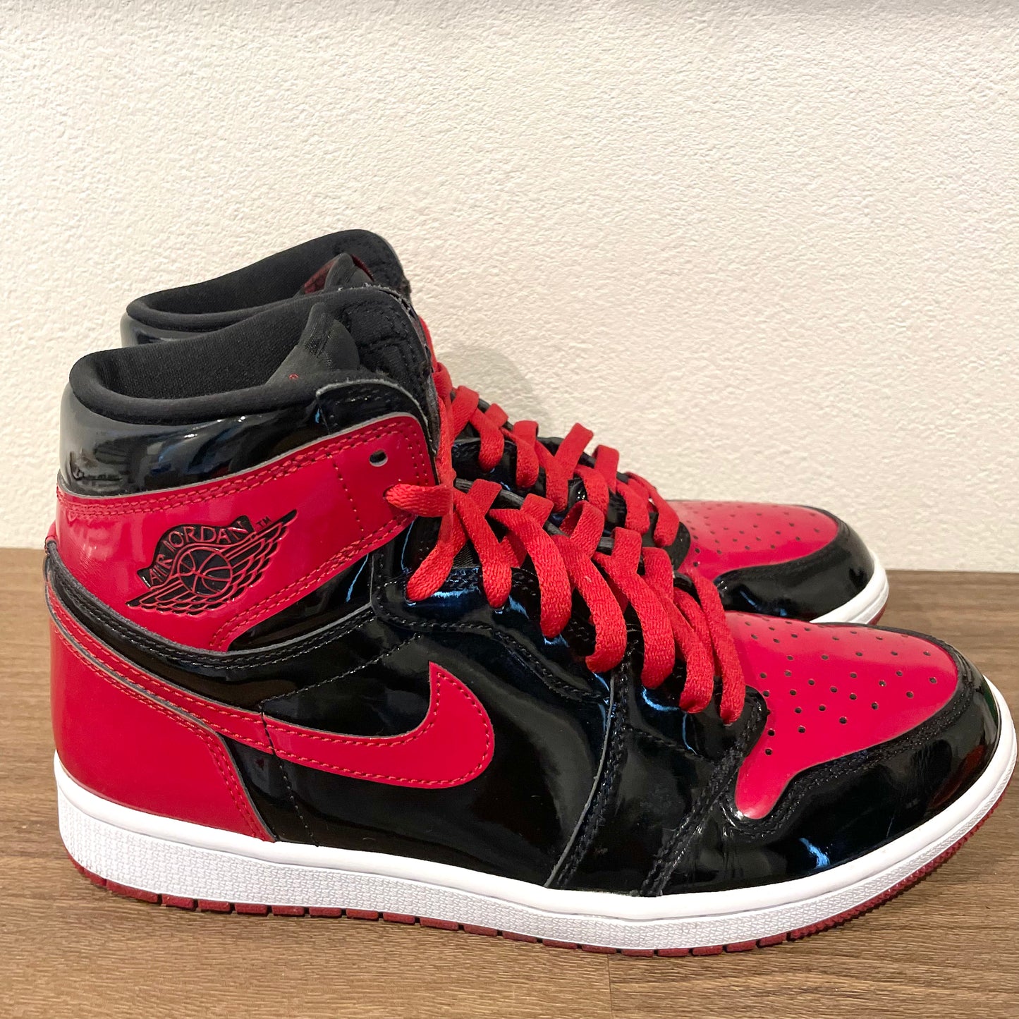 NIKE AIR JORDAN 1 RETRO HIGH OG Patent Bred 27.5cm