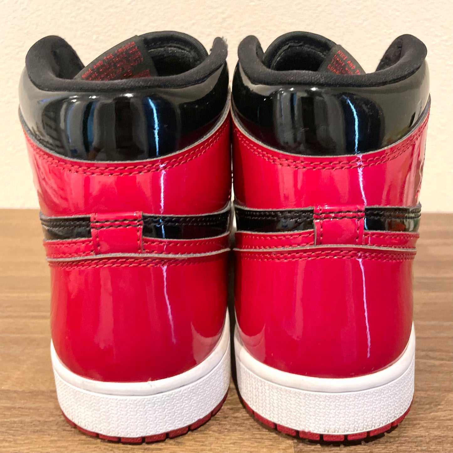 NIKE AIR JORDAN 1 RETRO HIGH OG Patent Bred 27.5cm