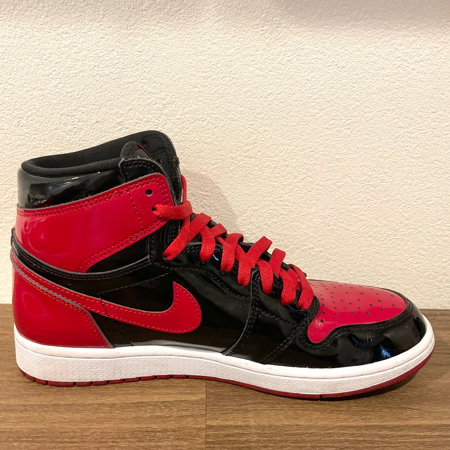 NIKE AIR JORDAN 1 RETRO HIGH OG Patent Bred 27.5cm