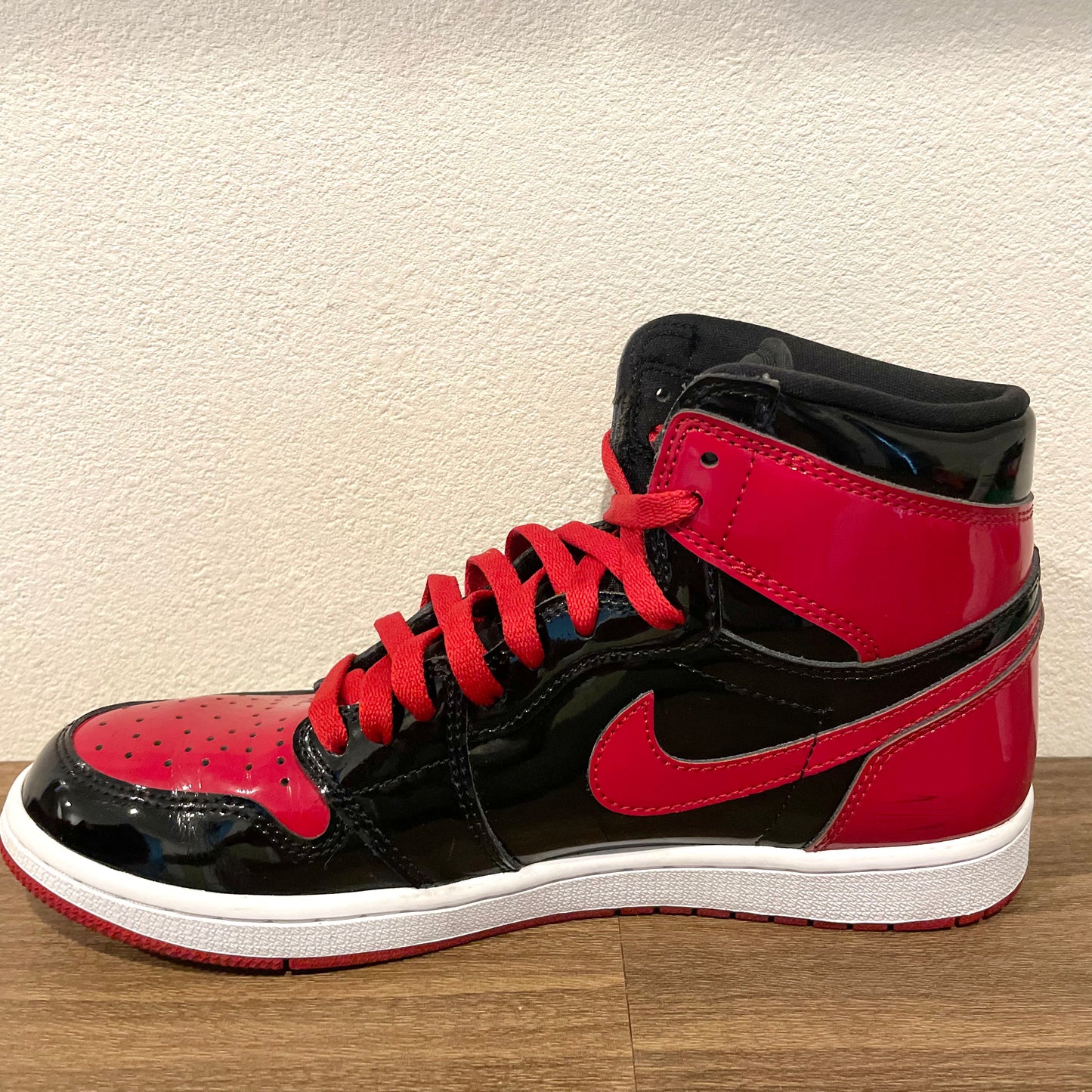 NIKE AIR JORDAN 1 RETRO HIGH OG Patent Bred 27.5cm