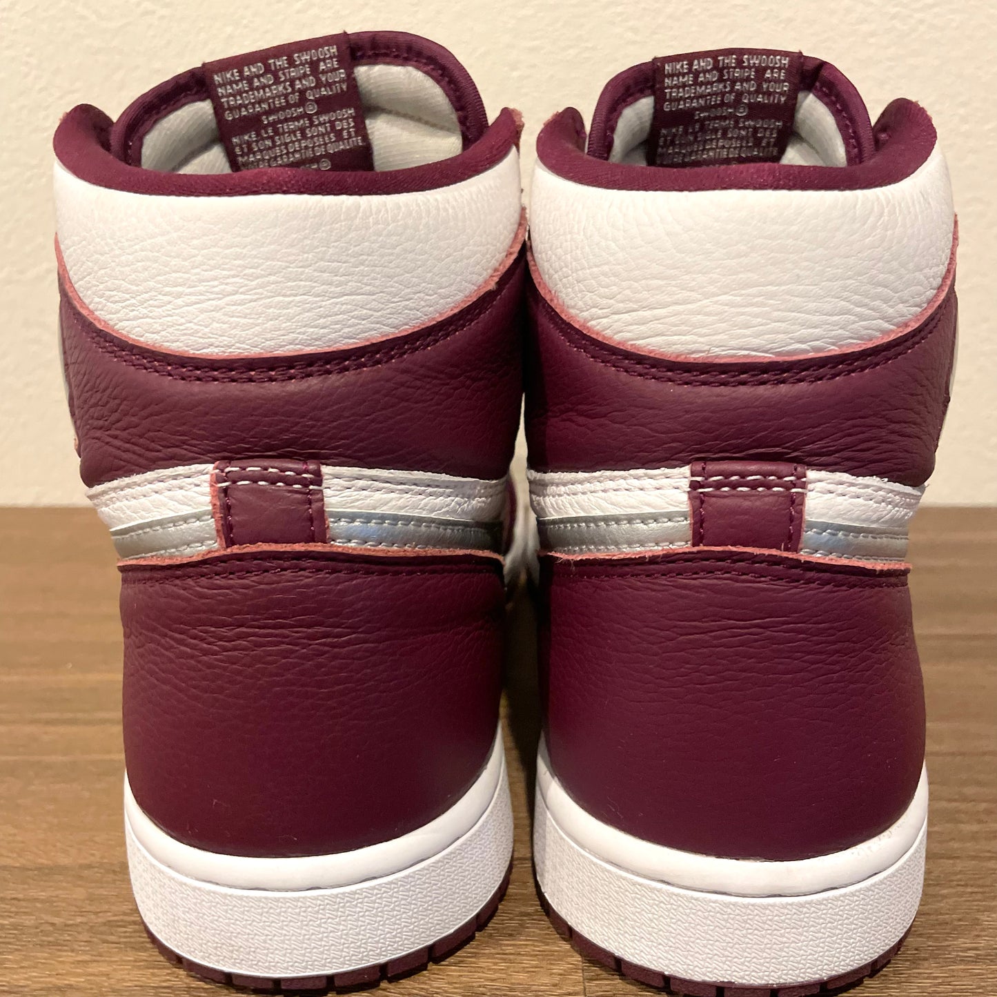 NIKE AIR JORDAN 1 RETRO HIGH OG BORDEAUX 28.5cm