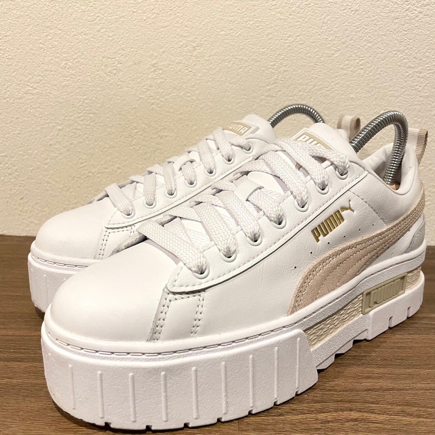 PUMA MAYZE LTH WNS WHITE 23cm