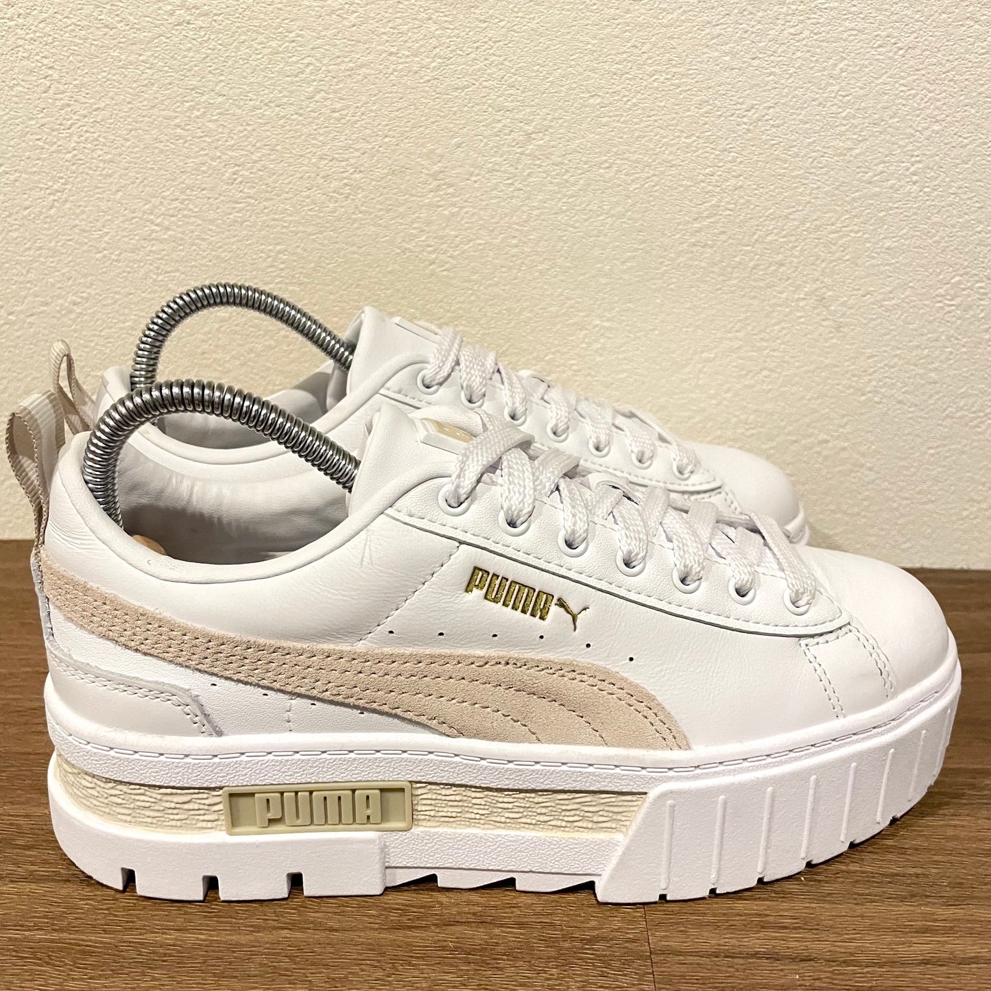 PUMA MAYZE LTH WNS WHITE 23cm