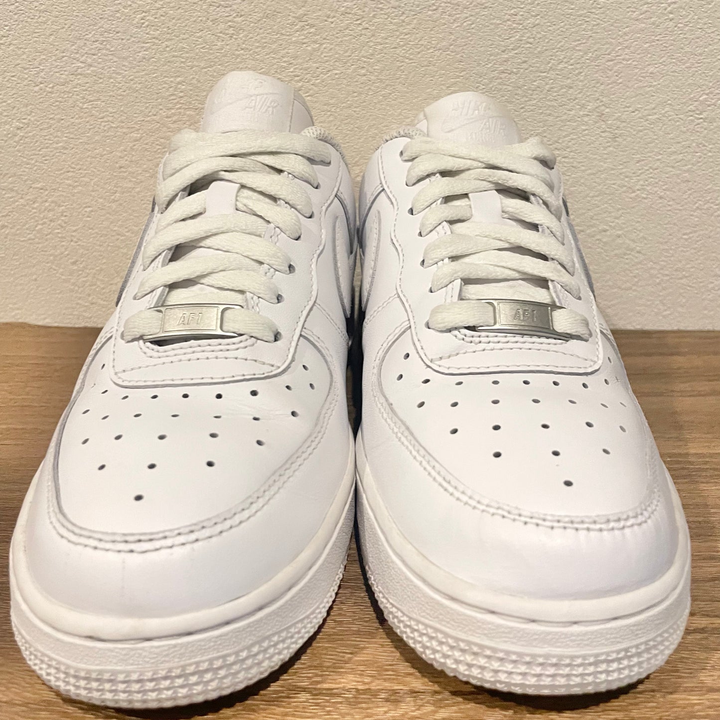 NIKE WMNS AIR FORCE 1 '07 WHITE 24.5cm