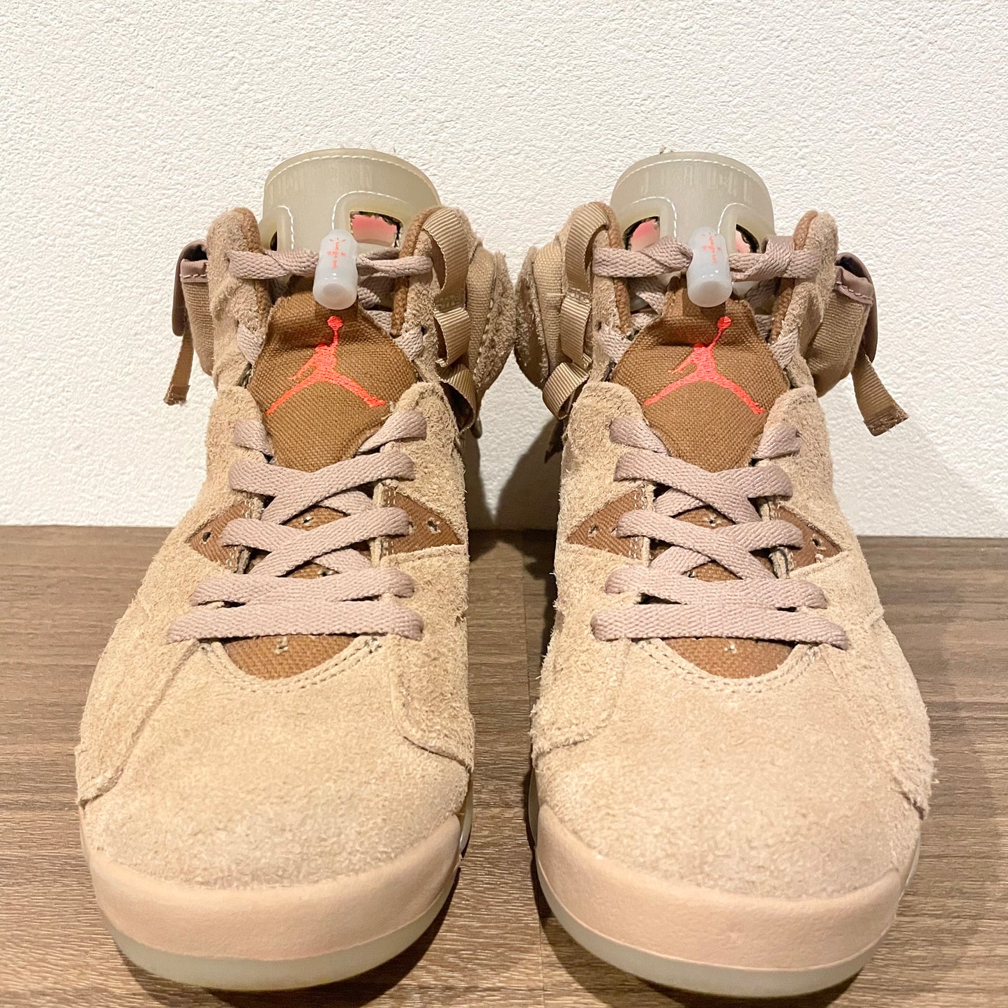 Travis Scott×NIKE AIR JORDAN 6 RETRO SP BRITISH KHAKI 25cm