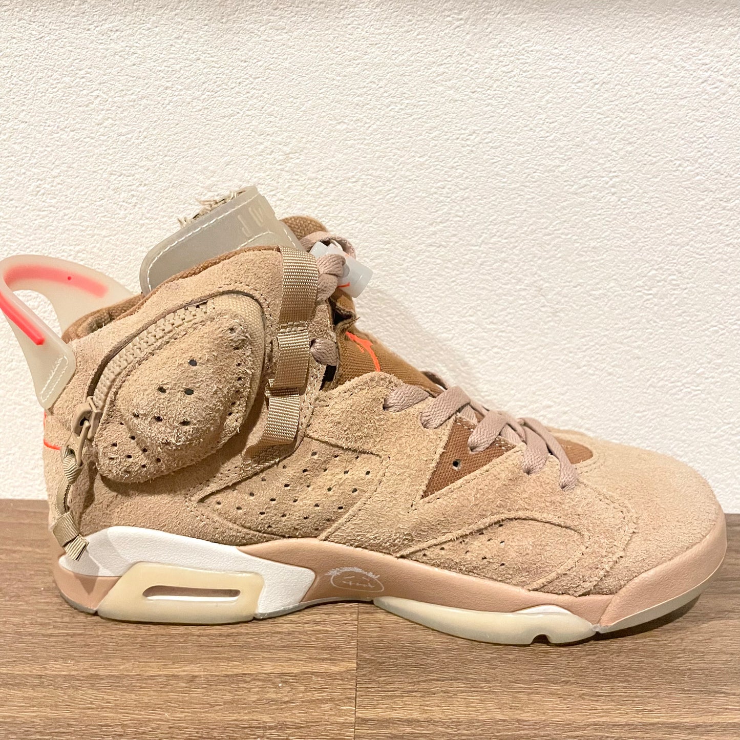 Travis Scott×NIKE AIR JORDAN 6 RETRO SP BRITISH KHAKI 25cm