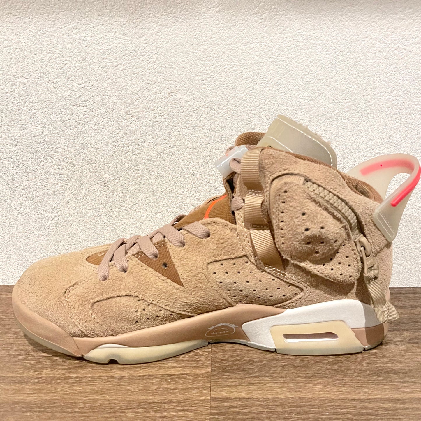 Travis Scott×NIKE AIR JORDAN 6 RETRO SP BRITISH KHAKI 25cm