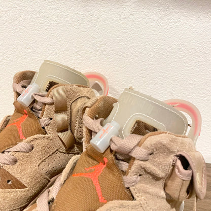 Travis Scott×NIKE AIR JORDAN 6 RETRO SP BRITISH KHAKI 25cm