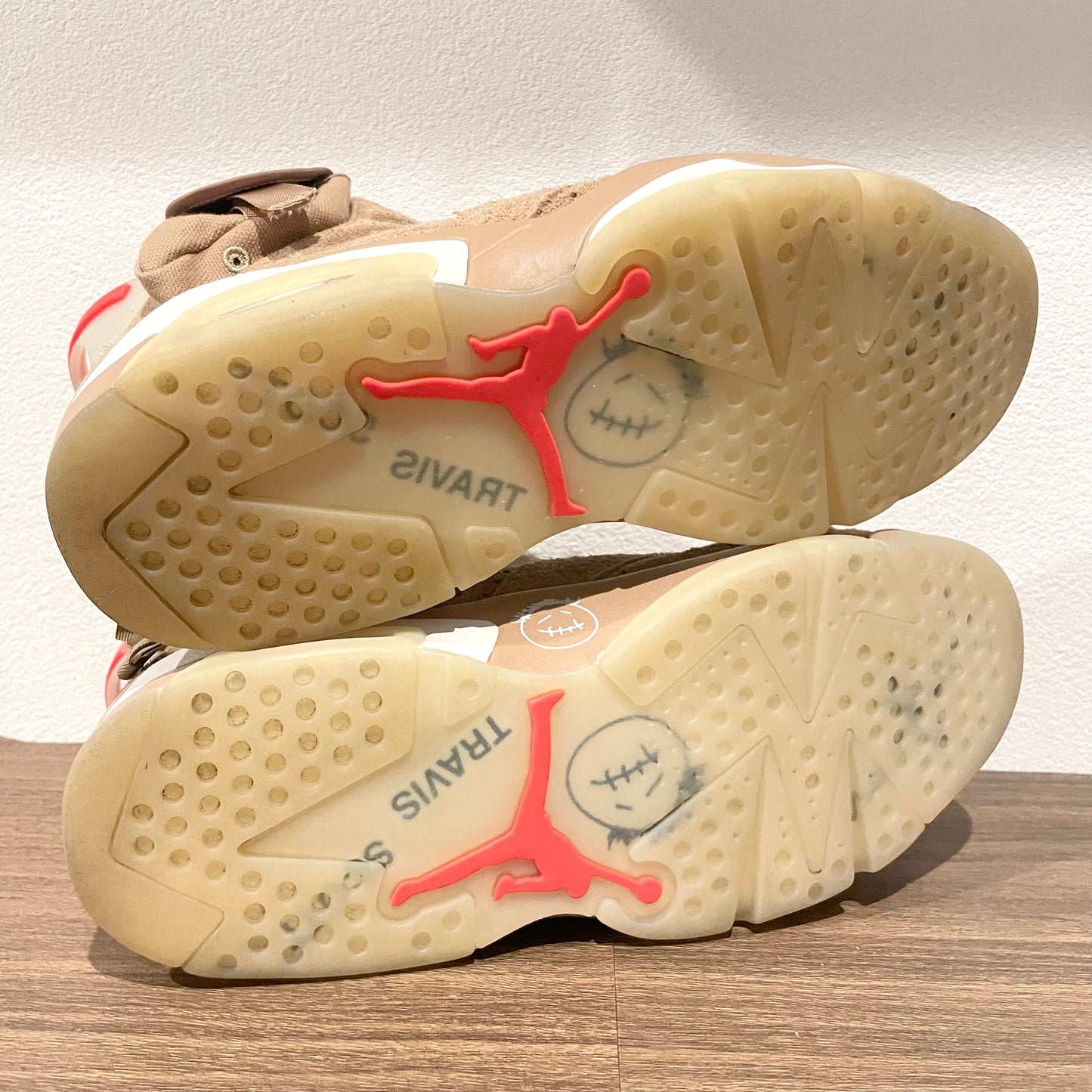 Travis Scott×NIKE AIR JORDAN 6 RETRO SP BRITISH KHAKI 25cm