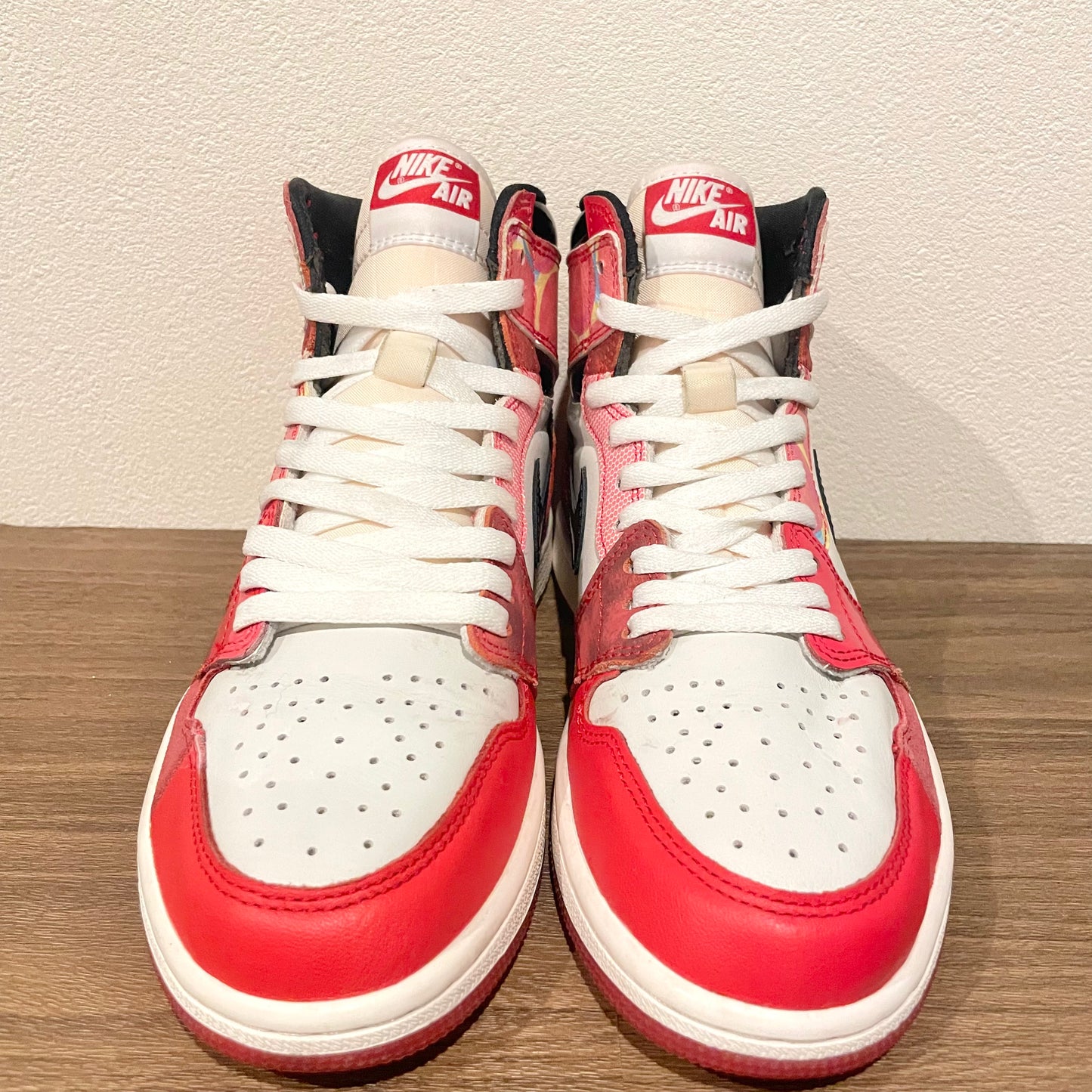 Spider-Man×NIKE AIR JORDAN 1 HIGH OG SP 26cm