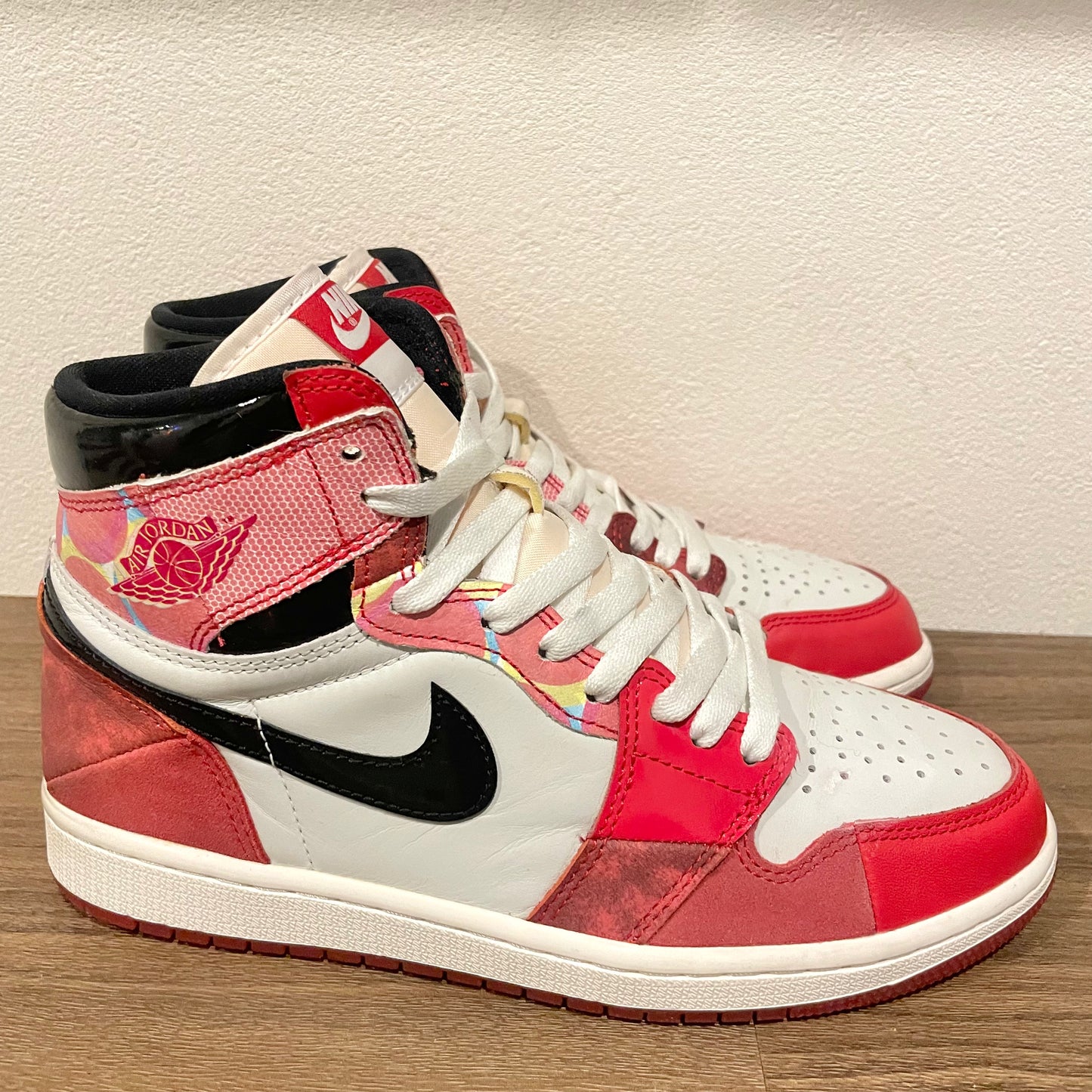 Spider-Man×NIKE AIR JORDAN 1 HIGH OG SP 26cm