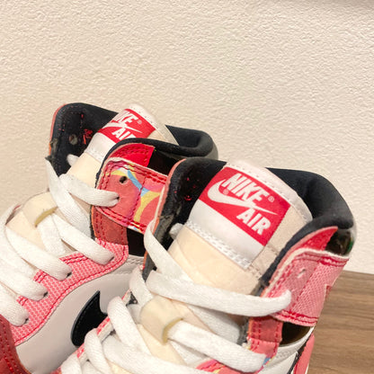 Spider-Man×NIKE AIR JORDAN 1 HIGH OG SP 26cm