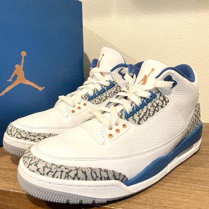 NIKE AIR JORDAN 3 RETRO True Blue and Copper 28cm